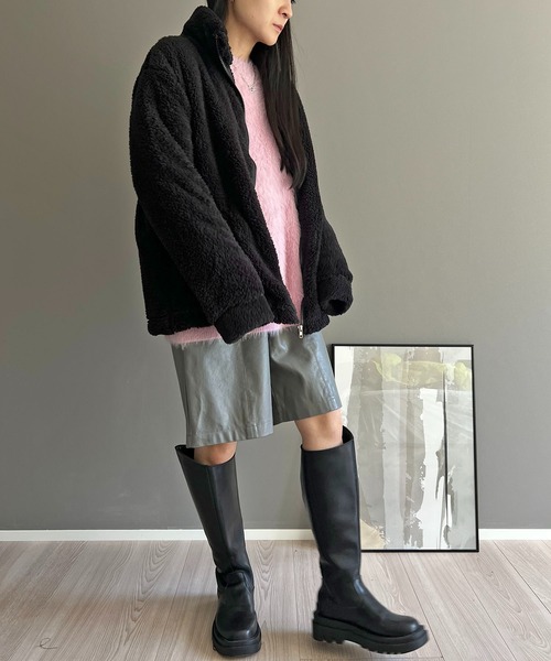 モコモコ♡女性らしい♪秋冬おしゃれアウター★女子会・デートにも最適 mancoat51_8.jpg