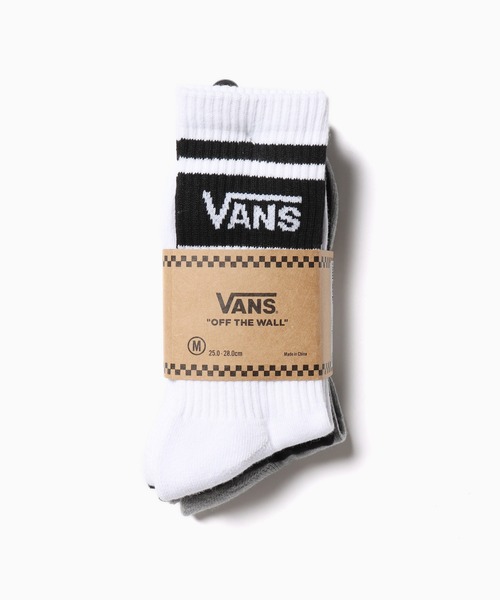 VANS 靴下 VANS/ヴァンズ 3P LOGO SOCKS ロゴソックス メンズ