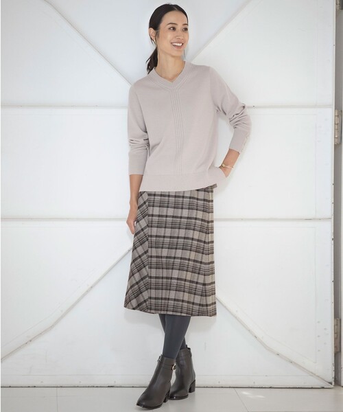 ニット セーター CLEAR LIGHT WOOL Vネック ニット レディース ニット セーター CLEAR LIGHT WOOL Vネック レディース