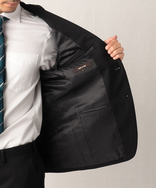COMME CA MEN セットアップ ストレッチギャバスーツ メンズ