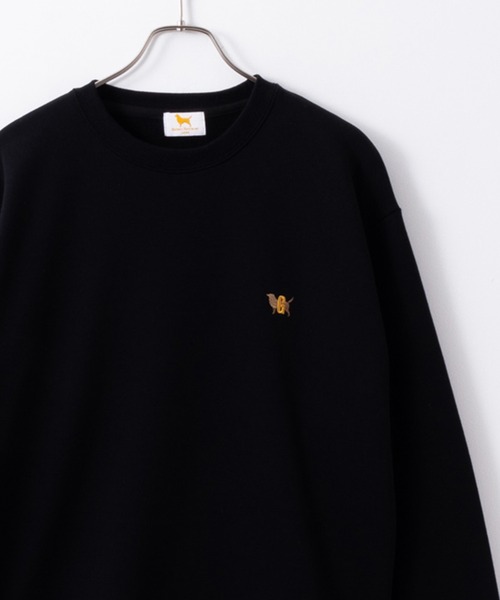 トレーナー スウェット Golden Retriever ワンポイント刺繍スウェット