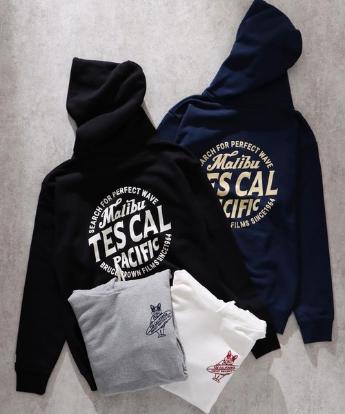 The Endless Summer パーカー TES OLD SIGN FLOCKY SWEAT PARKA