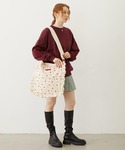 ショルダーバッグ バッグ HEART EMBR...の詳細画像5