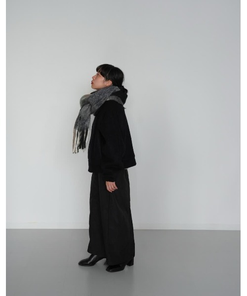 Enewd nina マフラー ストール 「ZOZO限定」ボリューム フリンジ