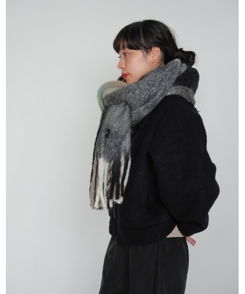 モヘアウールブルゾンEnewd nina