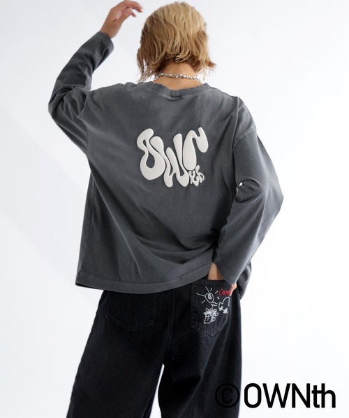 OWNth ジーンズ デニム デニムパンツ バック刺繍デニムバルーン