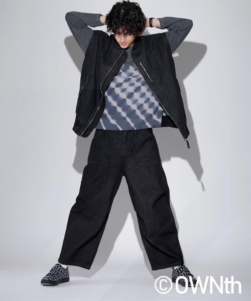 OWNth（オンス） ジーンズ デニム デニムパンツ バック刺繍デニム
