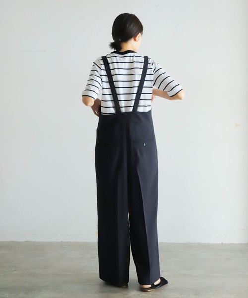 tシャツ サイロプレミアムボーダー ロングTシャツ レディース ボーダー柄袖配色ロングTシャツ｜トップス レディース トレンド