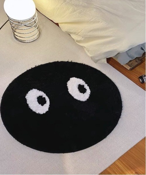 Ein（アイン） ラグ ラグマット Ein/モノトーン ラウンド ラグ マット