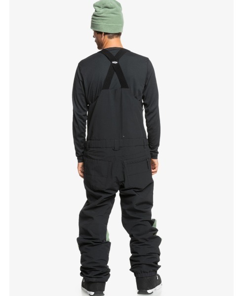 QUICKSILVER ビブパンツ　黒 s Quiksilver パンツ FLY HIGH BIB/クイックシルバースキー