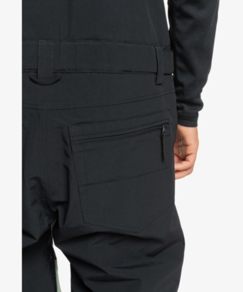 QUICKSILVER ビブパンツ　黒 s Quiksilver パンツ FLY HIGH BIB/クイックシルバースキー