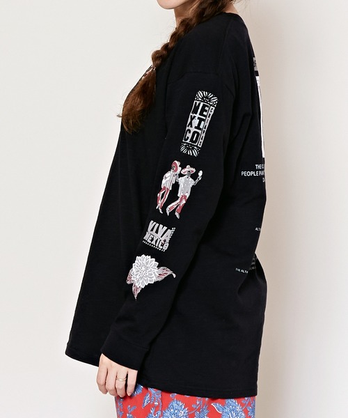 チャイハネ チャイハネ ソルッティTシャツ （ブラック） チャイハネ チャイハネ ソルッティメンズTシャツ （ブラック