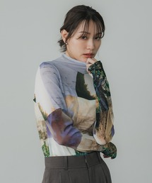 PUBLIC TOKYO tシャツ ノスタルジーシアーTOP レディース