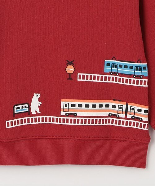 kladskap（クレードスコープ） トレーナー 電車トレーナー キッズ 子供