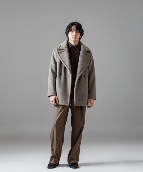 ZIP FIVE -White Line- スラックス 「White Line」 ワイド テーパード