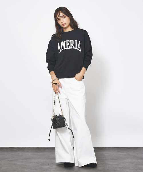 Woadblue ウォードブルー （WB24312-BLACK）ワイドデニム WINTER SALE＞WIDE DENIM（WB24312-BLACK）ワイドデニム | woadblue