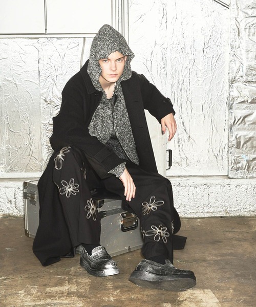 パンツ ajouter flow flower embroidery slacks ajouter flow】flower embroidery slacks | [公式]LEAD PROJECT