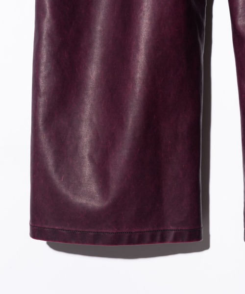 glamb（グラム） パンツ Synth Leather Track Pants / シンセレザー