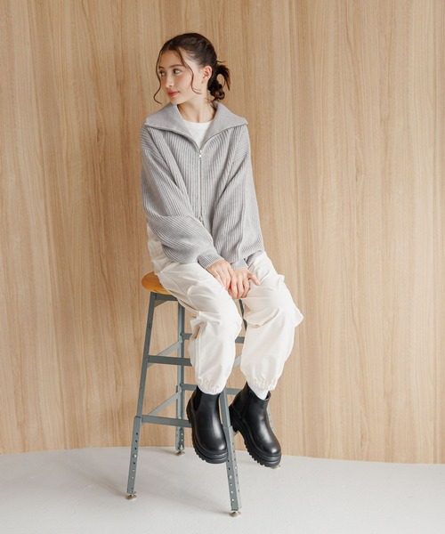 GLOBAL WORK（グローバルワーク） パンツ あったかストレッチライン