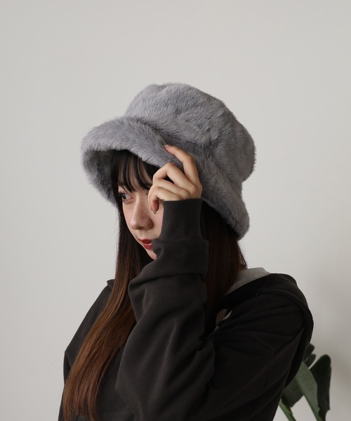 ROOP TOKYO 帽子 ハット ALOHA PEOPLE/アロハピープル ファーバケット