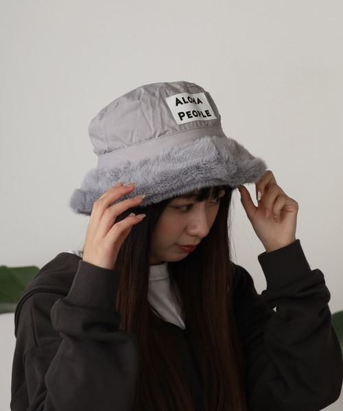 ROOP TOKYO 帽子 ハット ALOHA PEOPLE/アロハピープル ファーバケット