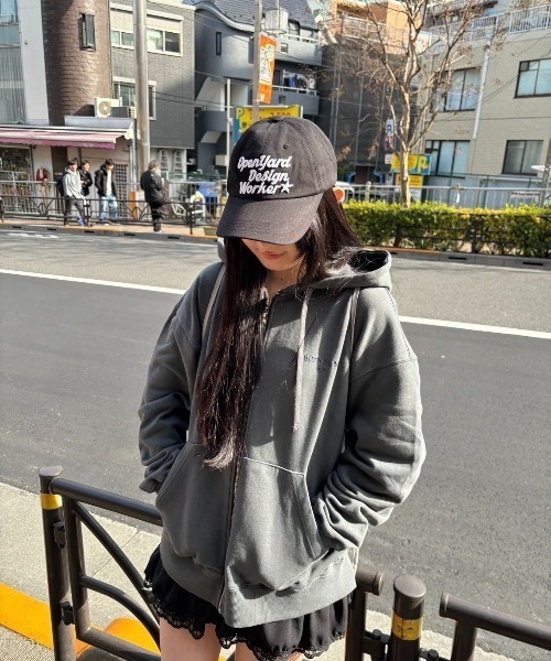★OY★EMBROIDERED SKETCH DOLLY HOODIE ZIP UP - BLACK★正規品 OY/オーワイ』 EMBROIDERED SKETCH DOLLY HOODIE ZIP UP/ エンブ