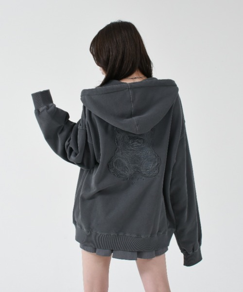 ★OY★EMBROIDERED SKETCH DOLLY HOODIE ZIP UP★正規品/人気 OY/オーワイ』 EMBROIDERED SKETCH DOLLY HOODIE ZIP UP/ エンブ