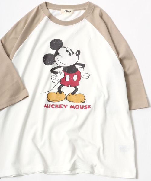 Disney tシャツ 2025SS Disney/ディズニー ミッキー ワン