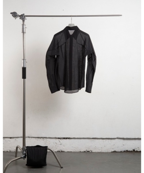 NVRFRGT（ネヴァーフォーゲット） シャツ SEMI SHEER FRENCH SEAM