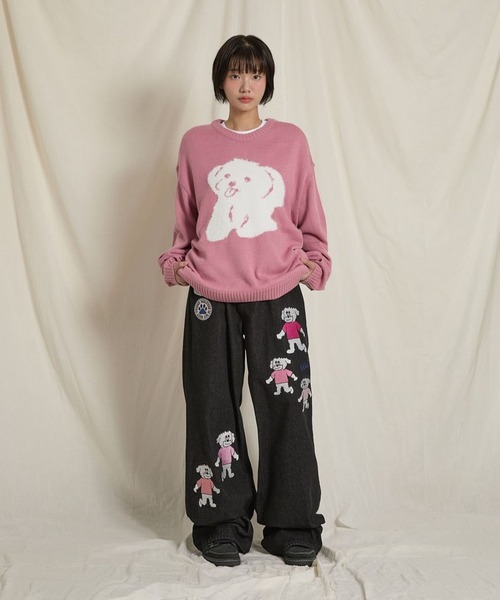 WaiKei ニット セーター 「UNISEX」Wai Kei／マルチーズニット