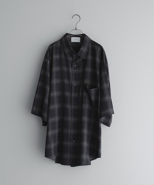 トップス loose old tartan check shirt / remer loose old tartan check shirt / ルーズオールドタータン柄