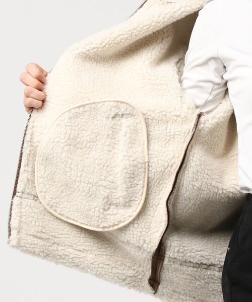 「mysty woman」 ブルゾン FREE アイボリー レディース_画像5