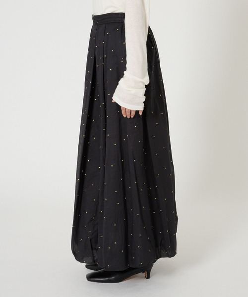BABYLONE スカート グリッタードットスカート : ZOZOTOWN Yahoo