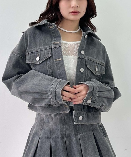 archives（アルシーヴ） デニムジャケット gジャン ショートGジャン