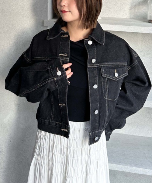 archives（アルシーヴ） デニムジャケット gジャン ショートGジャン