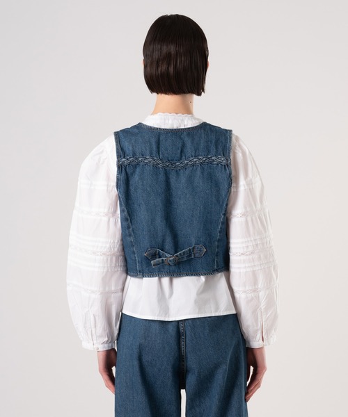 Levi's ベスト ジレ Levi's/リーバイス デニム ダークインディゴ