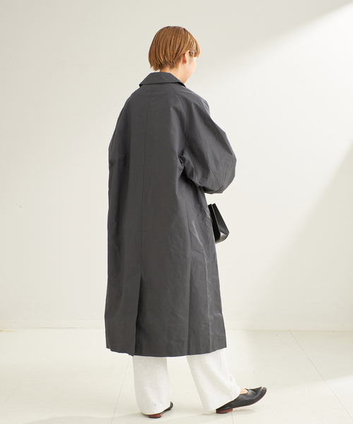plage ステンカラーコート コート BASERANGE/ベースレンジ EVEN