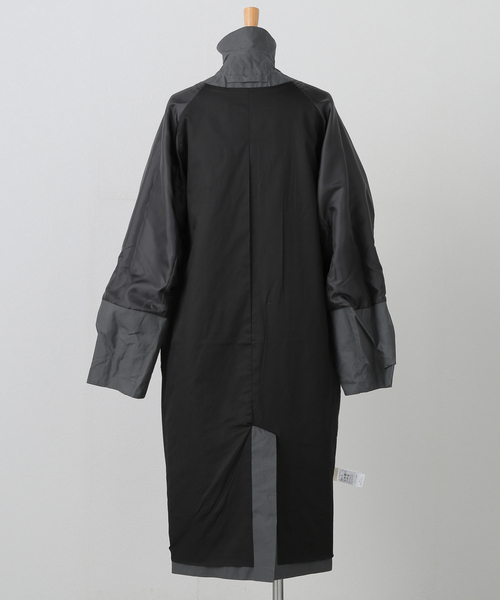 【関税込み】Baserange グレー Even ロングコート Even 長さ コート in Assortment | ワックスドコットン | ja