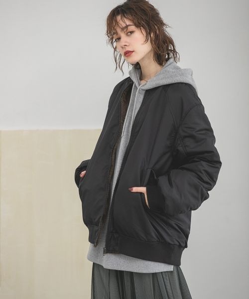 ジーナシス　モンスターブルゾン　ブラック系FREEサイズ ジーナシス モンスターブルゾン ブラック系FREEサイズ ジーナシス