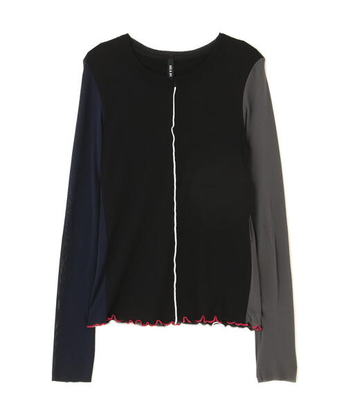 AULA AILA tシャツ AILA（アウラ アイラ）別注チュールカラー