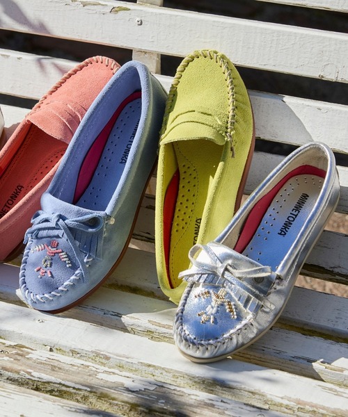 シューズ モカシン デッキシューズ 「MINNETONKA/ミネトンカ」 KILTY