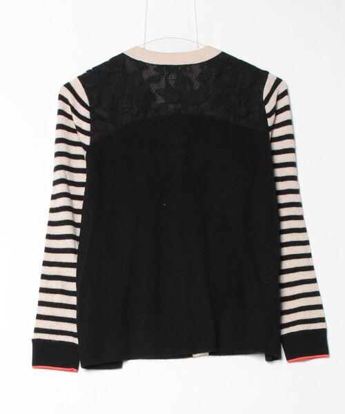 「Marilyn Moon」 ニットカーディガン - ブラック レディース_画像2