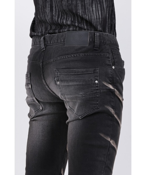 TORNADO MART（トルネードマート） ジーンズ 3Dブラックヴィンテージ