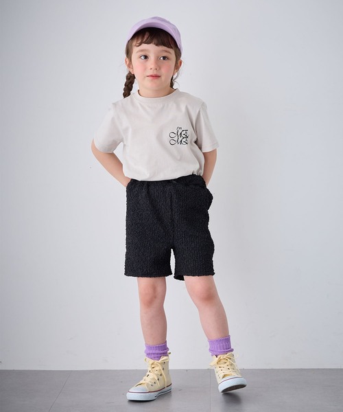 Piet パンツ 「セットアップ可」くしゅくしゅチュール ショートパンツ