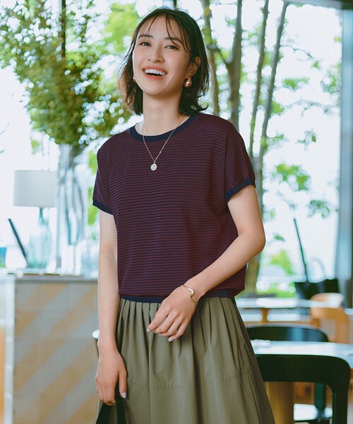 新品 UNFILO 機能美ニット M UNFILO ニット セーター 「遮熱/UVカット」スゴ機能美