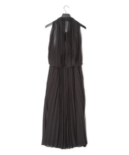 ERADIE（エラディエ） ワンピース Accordion pleated pearl cape dress