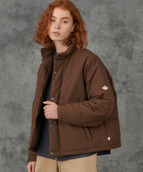 Danton（ダントン） ブルゾン SMALL ブラウン レディース : ZOZOTOWN