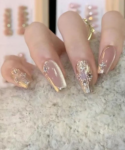 Lace Ladies（レースレディース） ネイルチップ ネイルシール ミラー風
