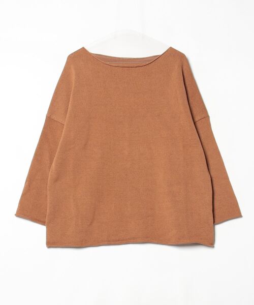 「Deuxieme Classe」 長袖ニット FREE オレンジ レディース
