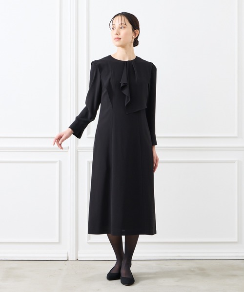 AIMER ワンピース 「WEB限定・喪服・礼服」ウォッシャブル